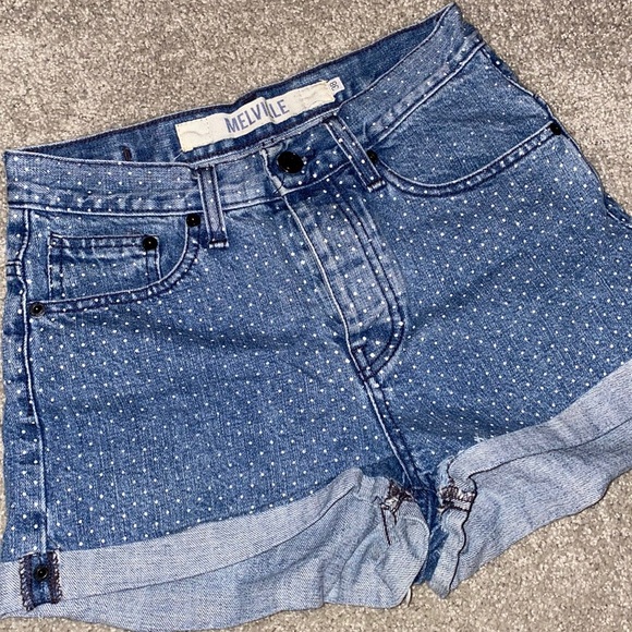 Brandy Melville Polka Dot Shorts - Picture 1 of 3